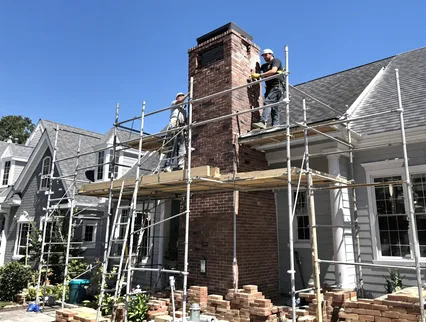 Chimney Rebuilding in Brandon