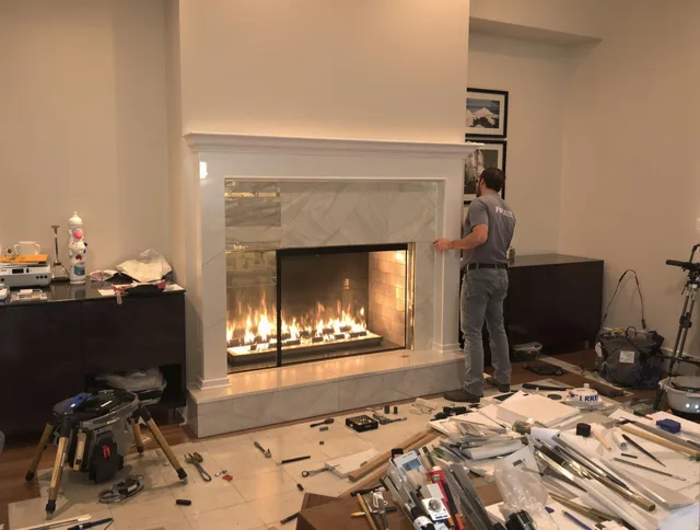 Fireplace Installation in Brandon