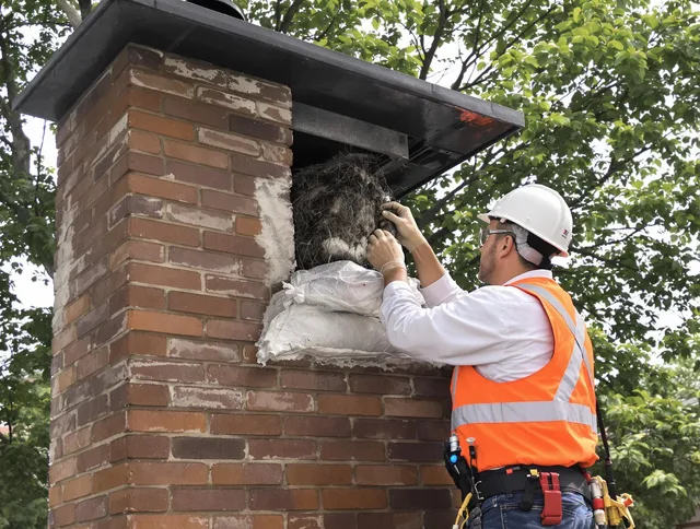Humane removal of debris and animals by Brandon Chimney Sweep in Brandon, FL