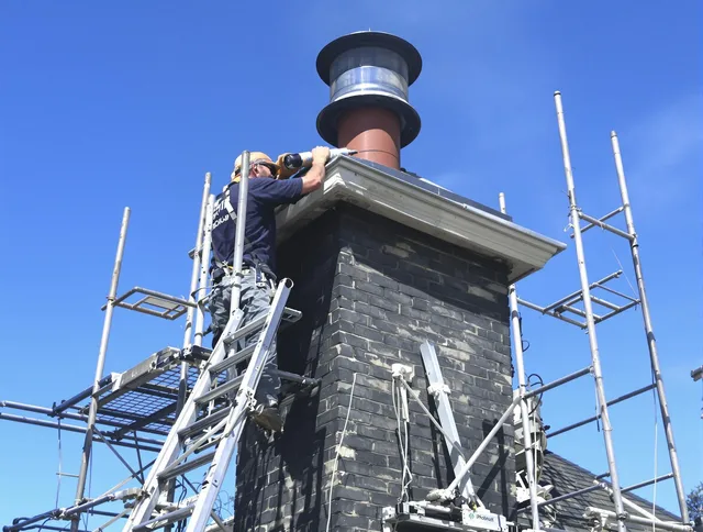 Sturdy chimney crown finished by Brandon Chimney Sweep in Brandon, FL